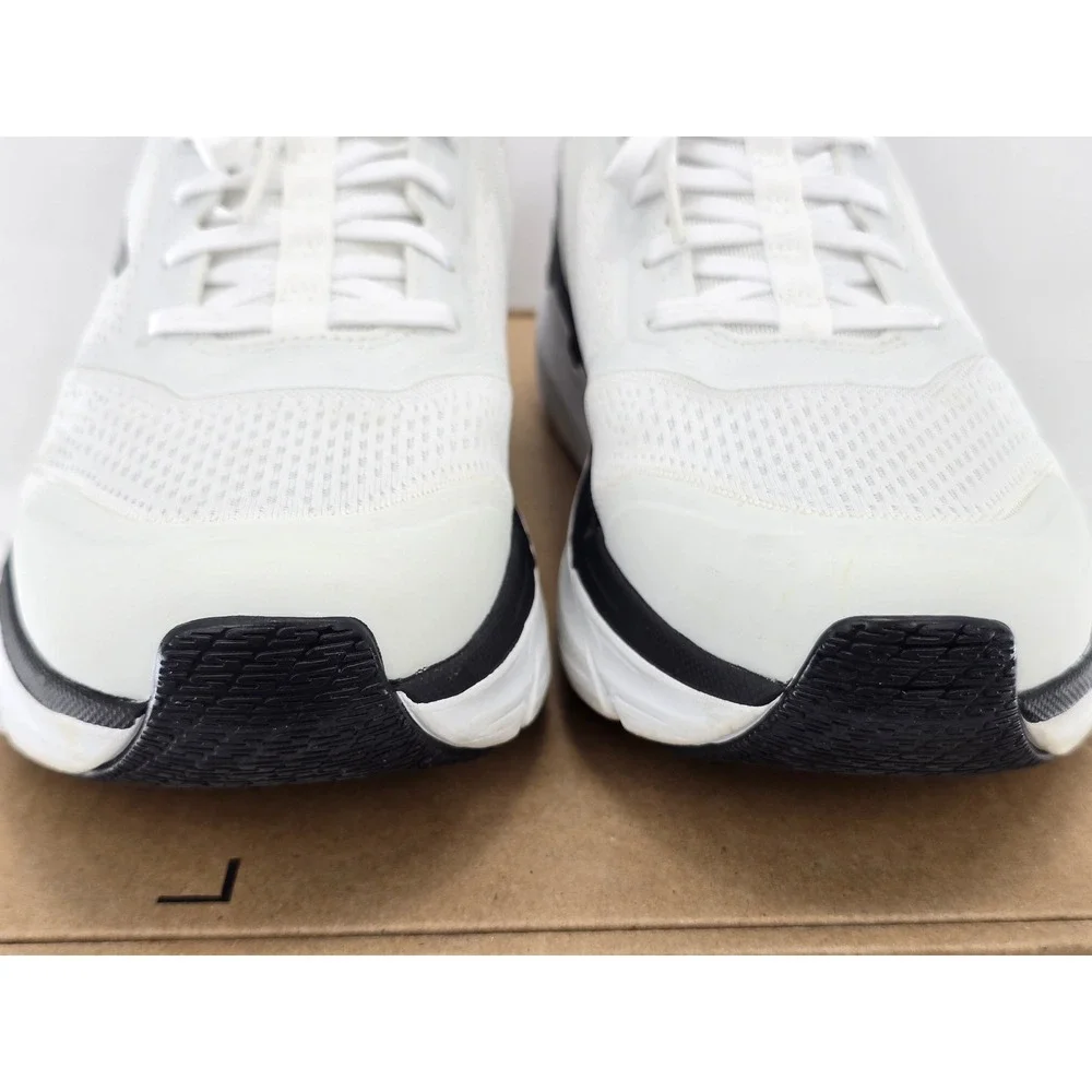 Skechers Max Cushioning Elite Slip-Ins Mens 13 White Black 220313 - Excellent